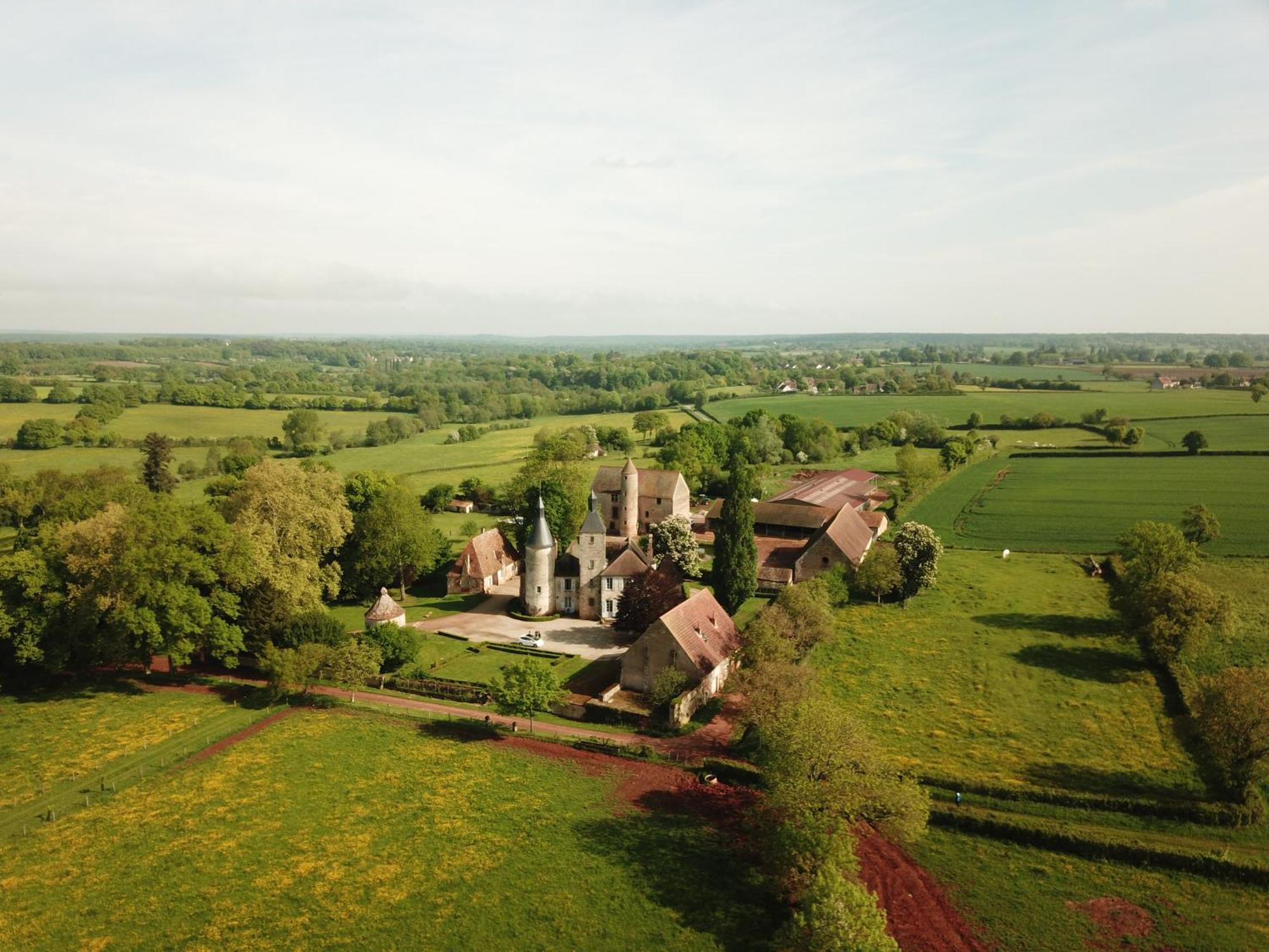 Chateau De Clusors Saint-Menoux Buitenkant foto